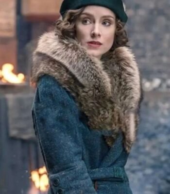 Peaky Blinders S5 Ada Shelby Fur Collar Long Coat