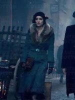 Peaky Blinders S5 Ada Shelby Fur Collar Long Coat