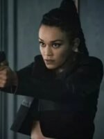 Pearl Thusi Fistful of Vengeance Leather Black Jacket