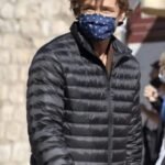 Pedro Pascal The Unbearable Weight of Massive Talent Black Puffer Jacket