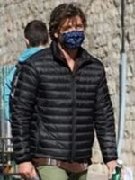 Pedro Pascal The Unbearable Weight of Massive Talent Black Puffer Jacket
