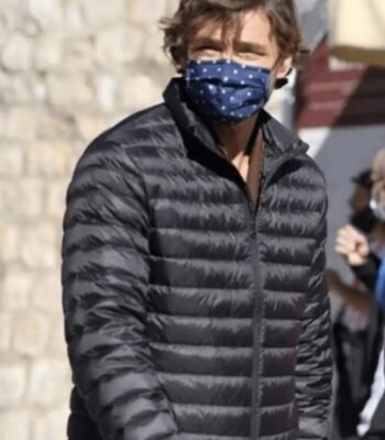 Pedro Pascal The Unbearable Weight of Massive Talent Black Puffer Jacket