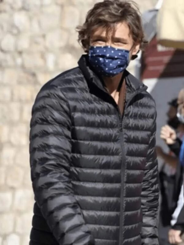 Pedro Pascal The Unbearable Weight of Massive Talent Black Puffer Jacket