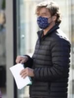 Pedro Pascal The Unbearable Weight of Massive Talent Black Puffer Jacket