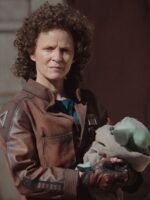 Peli Motto The Mandalorian Brown Cropped Jacket