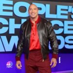 Peoples Choice Award Dwayne Johnson Black Bomber Jacket