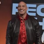 Peoples Choice Award Dwayne Johnson Black Bomber Jacket