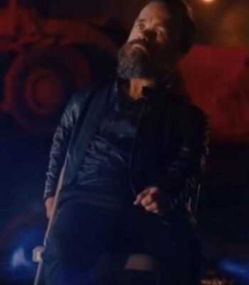 Peter Dinklage I Care a Lot Black Leather Jacket