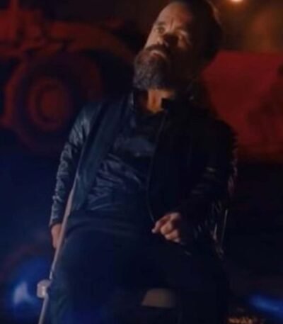 Peter Dinklage I Care a Lot Black Leather Jacket