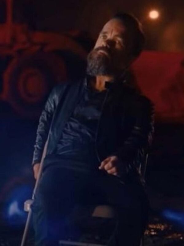 Peter Dinklage I Care a Lot Black Leather Jacket