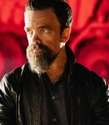 Peter Dinklage I Care a Lot Black Leather Jacket