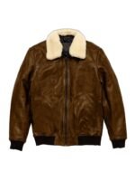 Peter Parker Spider Man 2 Brown Leather Jacket