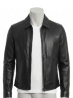 Peyton Alex Smith Legacies Leather Jacket Black