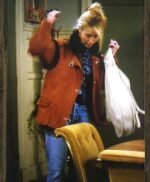 Phoebe Buffay FRIENDS Brown Fur Jacket