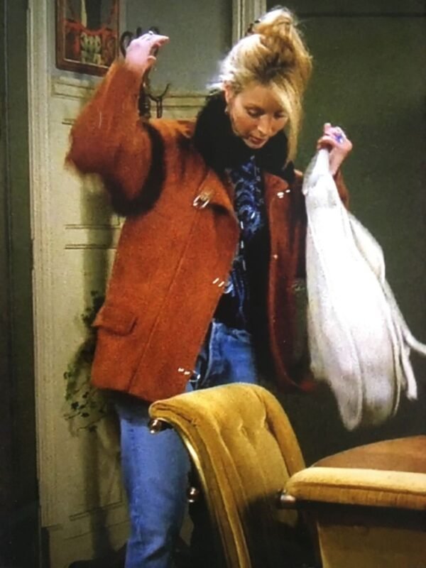 Phoebe Buffay FRIENDS Brown Fur Jacket
