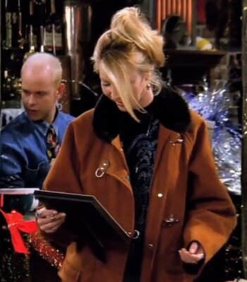 Phoebe Buffay FRIENDS Brown Fur Jacket