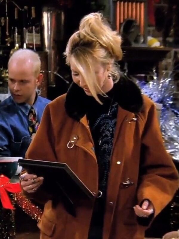 Phoebe Buffay FRIENDS Brown Fur Jacket