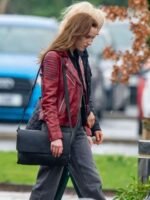 Phoebe Dynevor Bank Of Dave Red Jacket