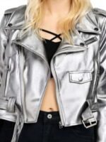 Pitch Perfect 3 Beca Silver Leather Jacket