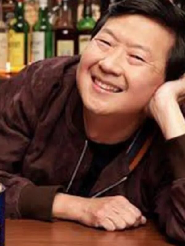 Planters Super Bowl Ken Jeong Brown Bomber Jacket