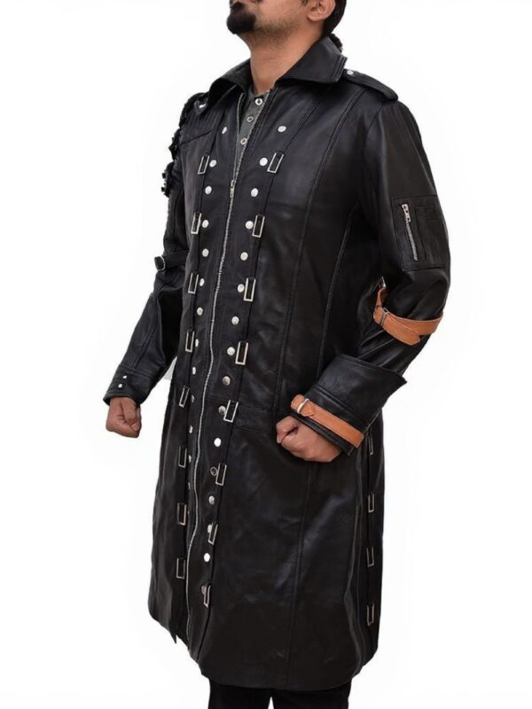 Playerunknown's Battlegrounds PUBG Black Trench Coat