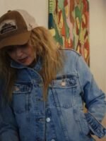 Poker Face 2023 Natasha Lyonne Blue Denim Jacket