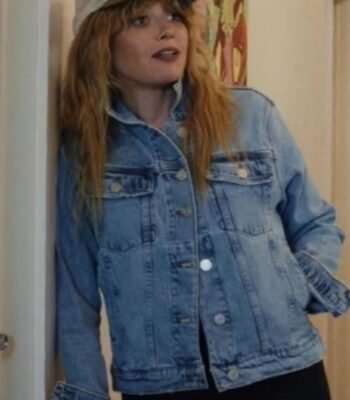 Poker Face 2023 Natasha Lyonne Blue Denim Jacket