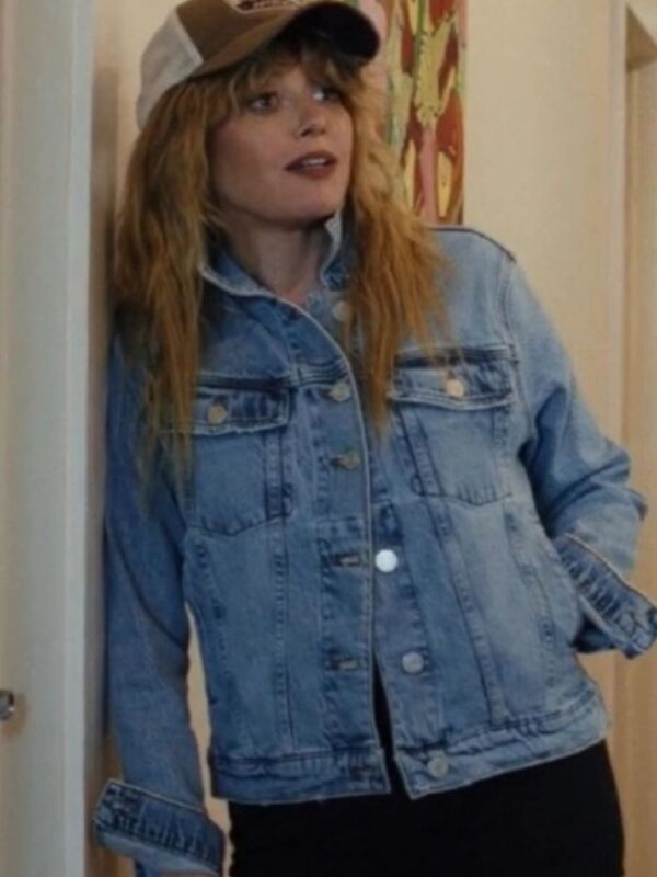 Poker Face 2023 Natasha Lyonne Blue Denim Jacket