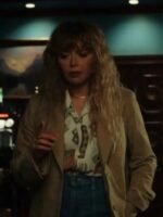 Poker Face 2023 Natasha Lyonne Brown Coat