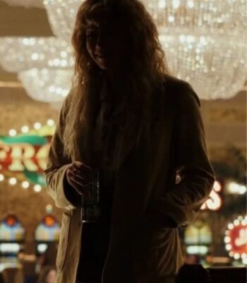 Poker Face 2023 Natasha Lyonne Brown Coat