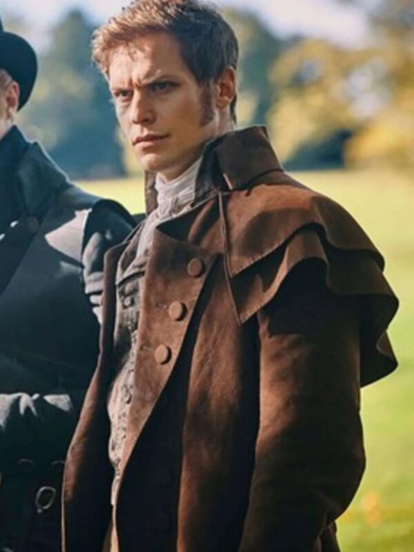 Poldark Monk Adderley Brown Coat