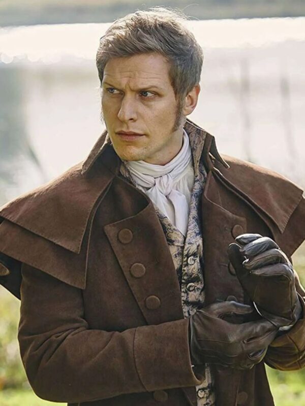 Poldark Monk Adderley Brown Coat