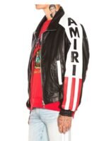 Power Book II Cane Tejada Amiri Cropped Bomber US Flag Jacket