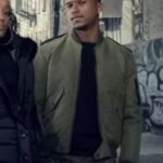 Power Book II Ghost Ezekiel Cross Green Jacket