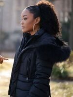 Power Book II Ghost Latoya Tonodeo Black Parka Ski Jacket