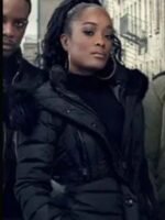 Power Book II Ghost Latoya Tonodeo Black Parka Ski Jacket