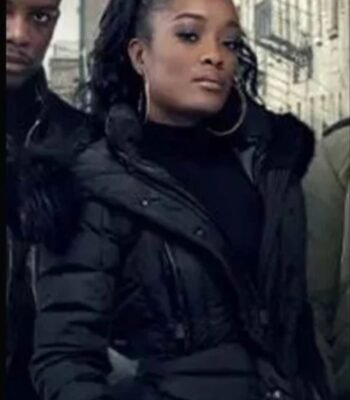 Power Book II Ghost Latoya Tonodeo Black Parka Ski Jacket