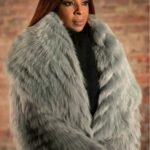 Power Book II Ghost Monet Grey Fur CoatPower Book II Ghost Monet Grey Fur Coat