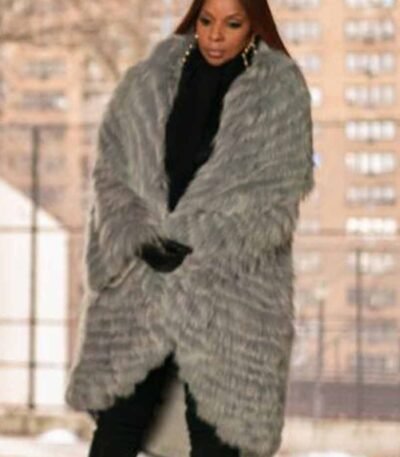 Power Book II Ghost Monet Grey Fur Coat
