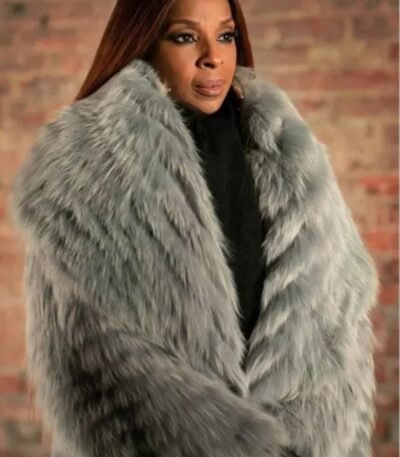 Power Book II Ghost Monet Grey Fur CoatPower Book II Ghost Monet Grey Fur Coat