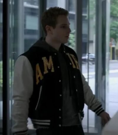Power Book II Ghost S02 Brayden Weston Letterman Jacket