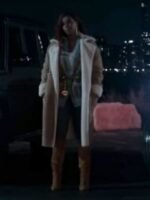 Power Book II Ghost S02 Monet Tejada Brown Suede Fur Coat