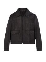 Power Book II Ghost S02 Tariq St Patrick Leather Black Jacket