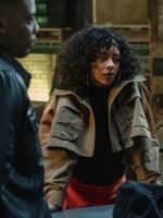 Power Book II Ghost S03 Effie Morales Brown Jacket