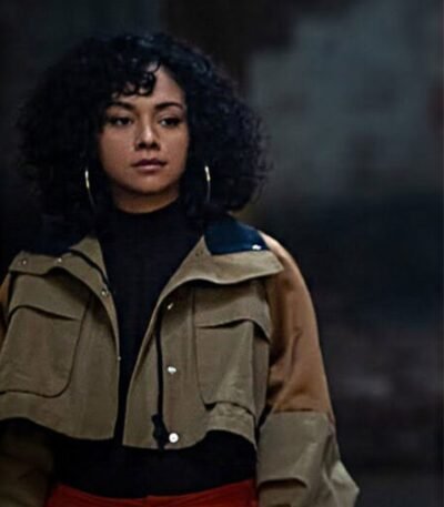 Power Book II Ghost S03 Effie Morales Brown Jacket