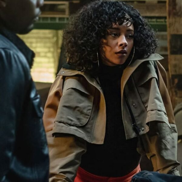 Power Book II Ghost S03 Effie Morales Brown Jacket