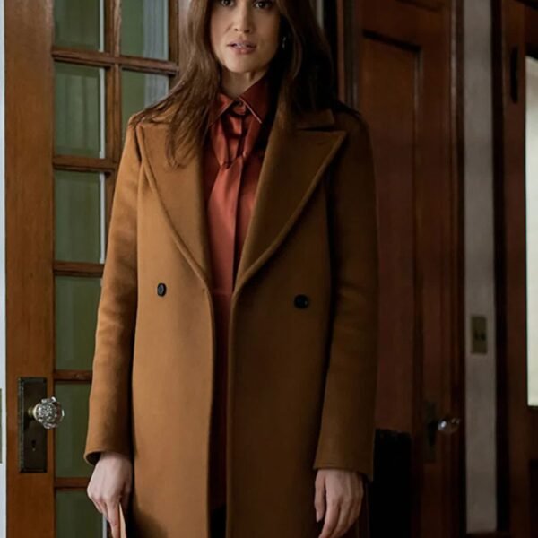 Power Book II Ghost S03 Jenny Sullivan Brown Coat