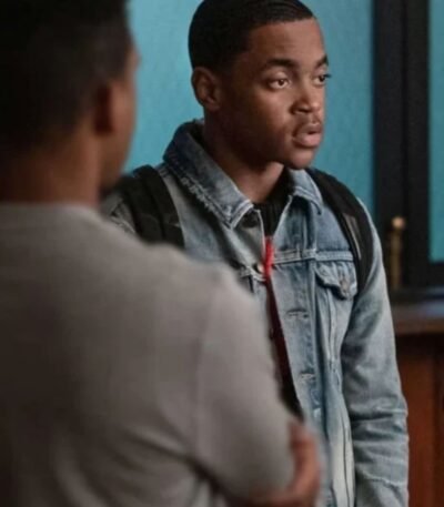Power Book II Ghost Tariq St Patrick Denim Jacket