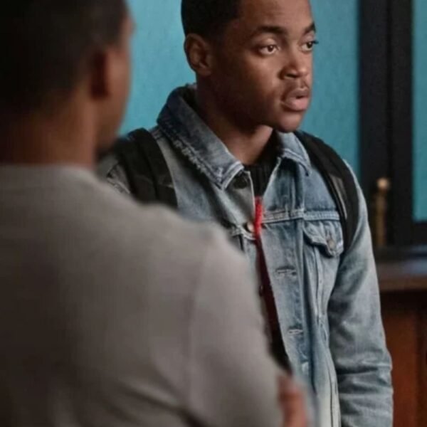 Power Book II Ghost Tariq St Patrick Denim Jacket