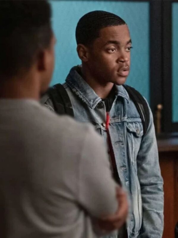 Power Book II Ghost Tariq St Patrick Denim Jacket